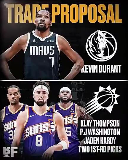 和歐文濃眉組三巨？美媒：獨(dú)行俠可用克萊+PJ+哈迪+倆首輪換KD-